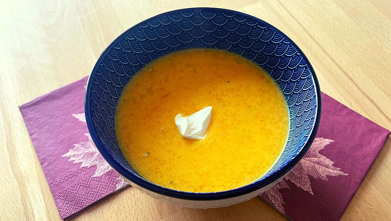 Rezept für den Herbst: Kürbissuppe mit Ingwer aus dem Thermomix