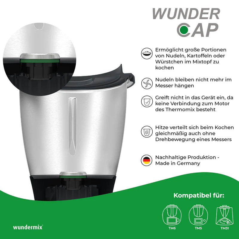 WunderCap von Wundermix für Thermomix TM, TM6 und TM31