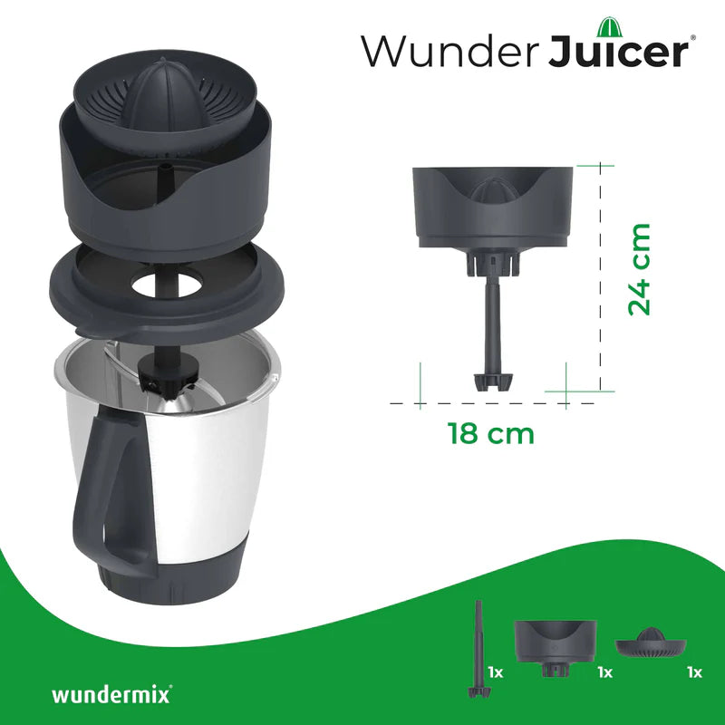 WunderJuicer® Saftpresse für Thermomix TM6, TM5, TM31