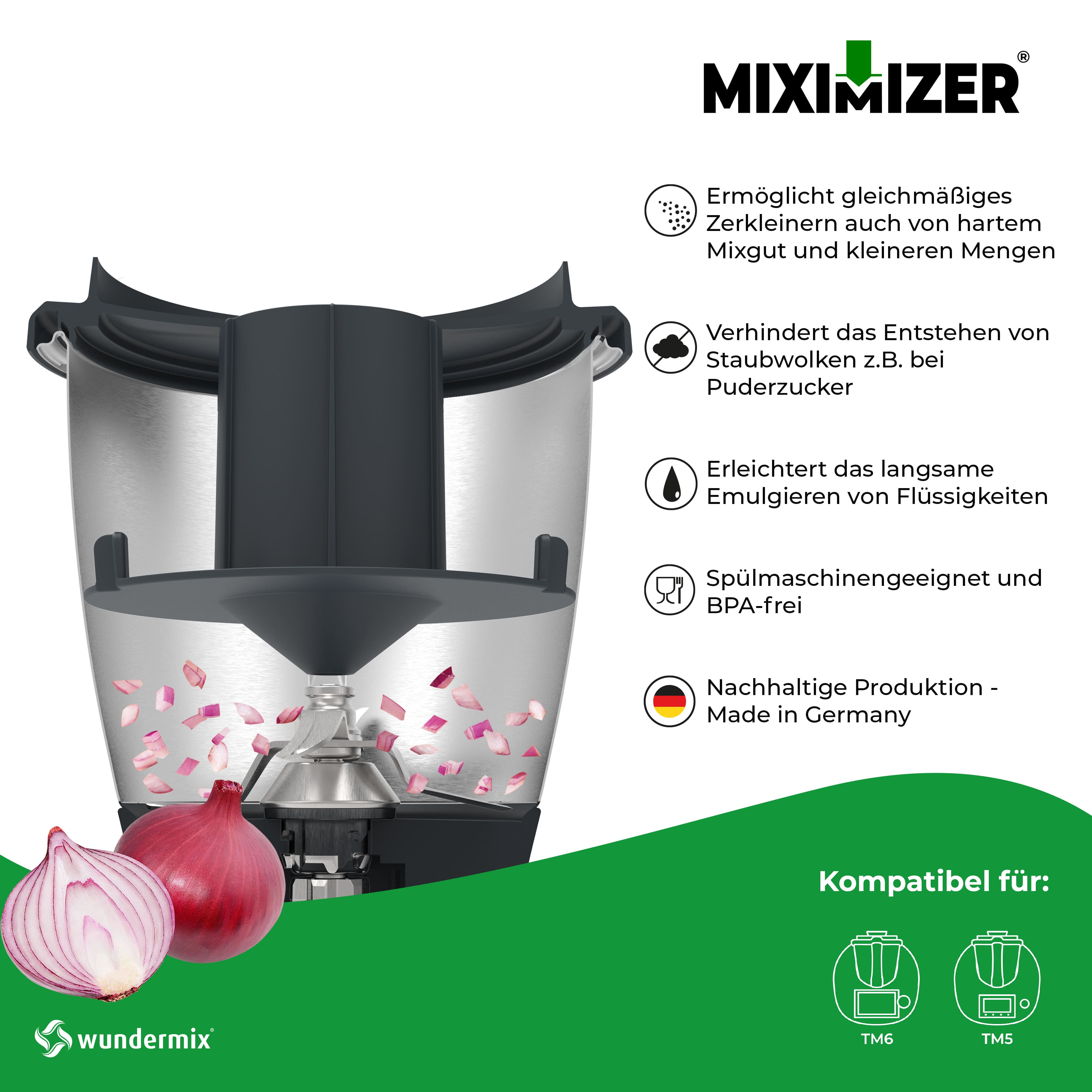 Miximizer® Mixtopfverkleinerung für Thermomix TM6, TM5