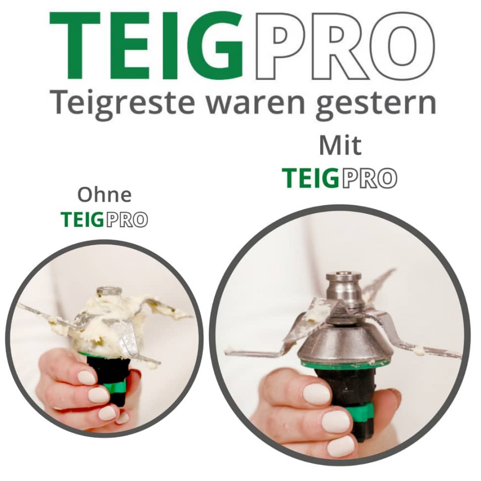 TeigPro® Teigrestevermeider für den Thermomix TM6, TM5