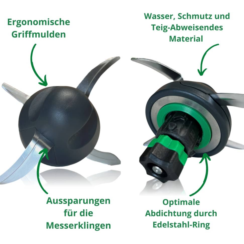 TeigPro® Teigrestevermeider für den Thermomix TM6, TM5