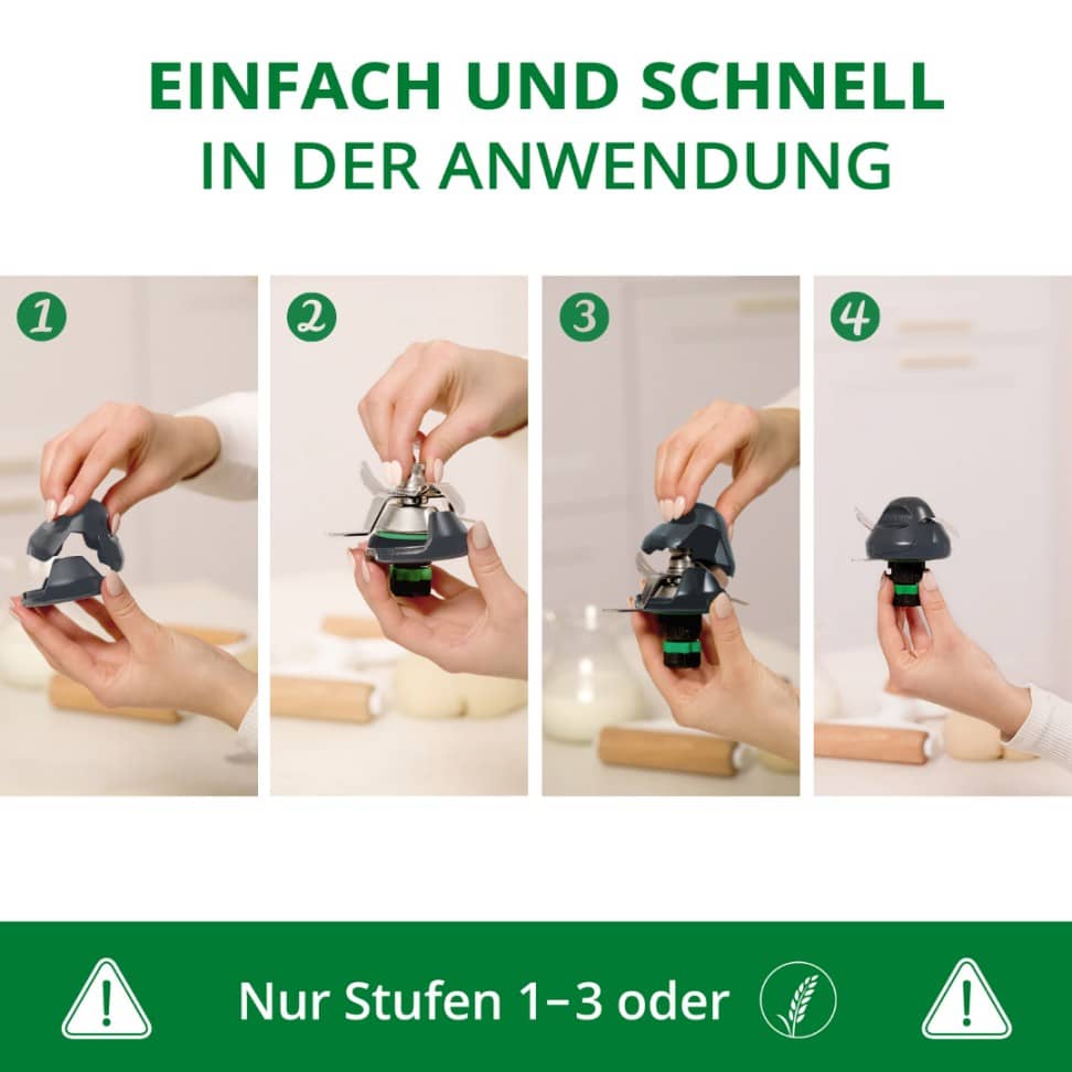 TeigPro® Teigrestevermeider für den Thermomix TM6, TM5