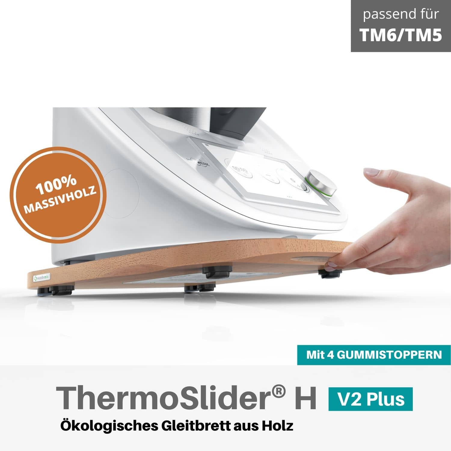 Thermoslider® H V2 Plus Buche Gleitbrett für den Thermomix TM6, TM5
