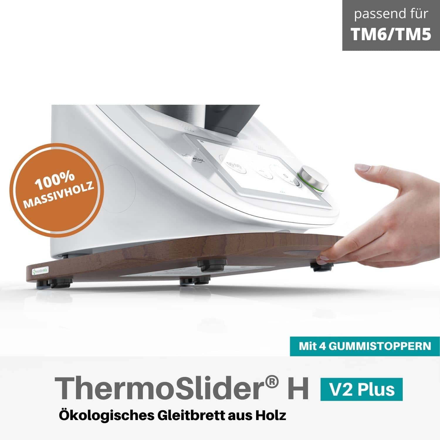 Thermoslider® H V2 Plus Buche Gleitbrett für den Thermomix TM6, TM5