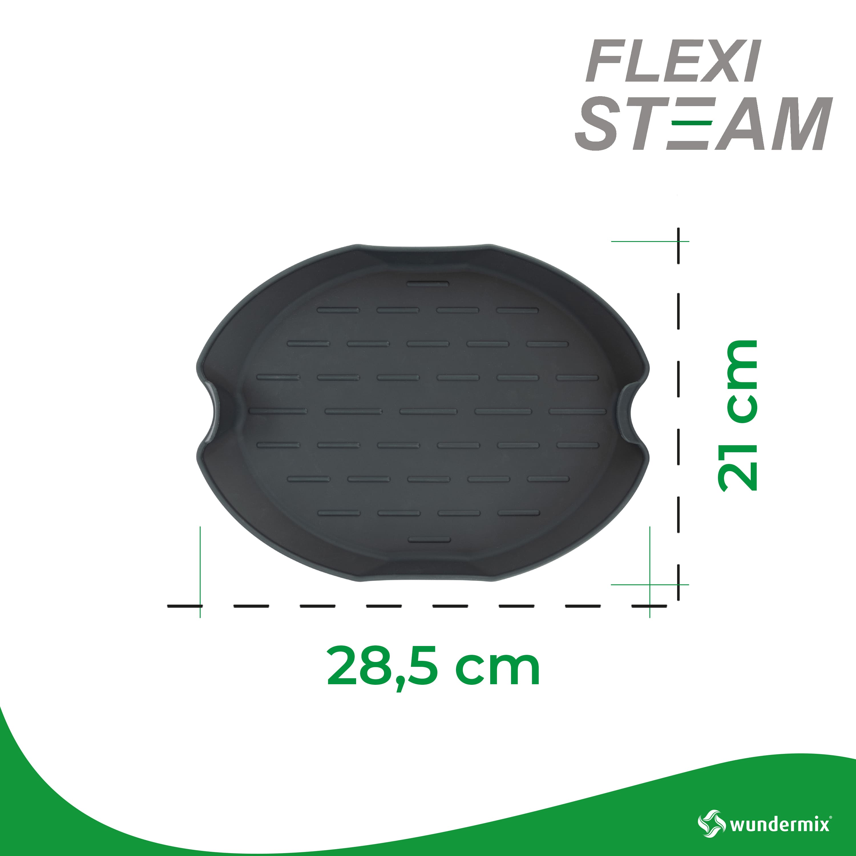 FlexiSteam®  SIlikon-Auflaufform Varoma-Einlegeboden von Wundermix für Thermomix TM5, TM6, TM31, TM Friend