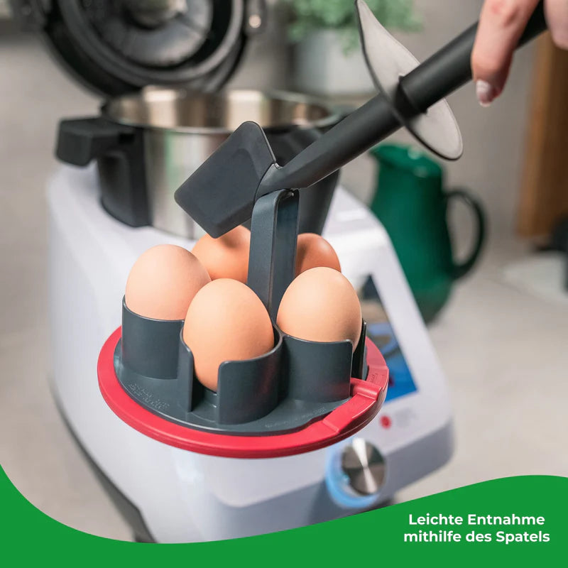 EggPro Eierhalteraufsatz inkl. Träger für Monsieur Cuisine Smart, Trend, Connect