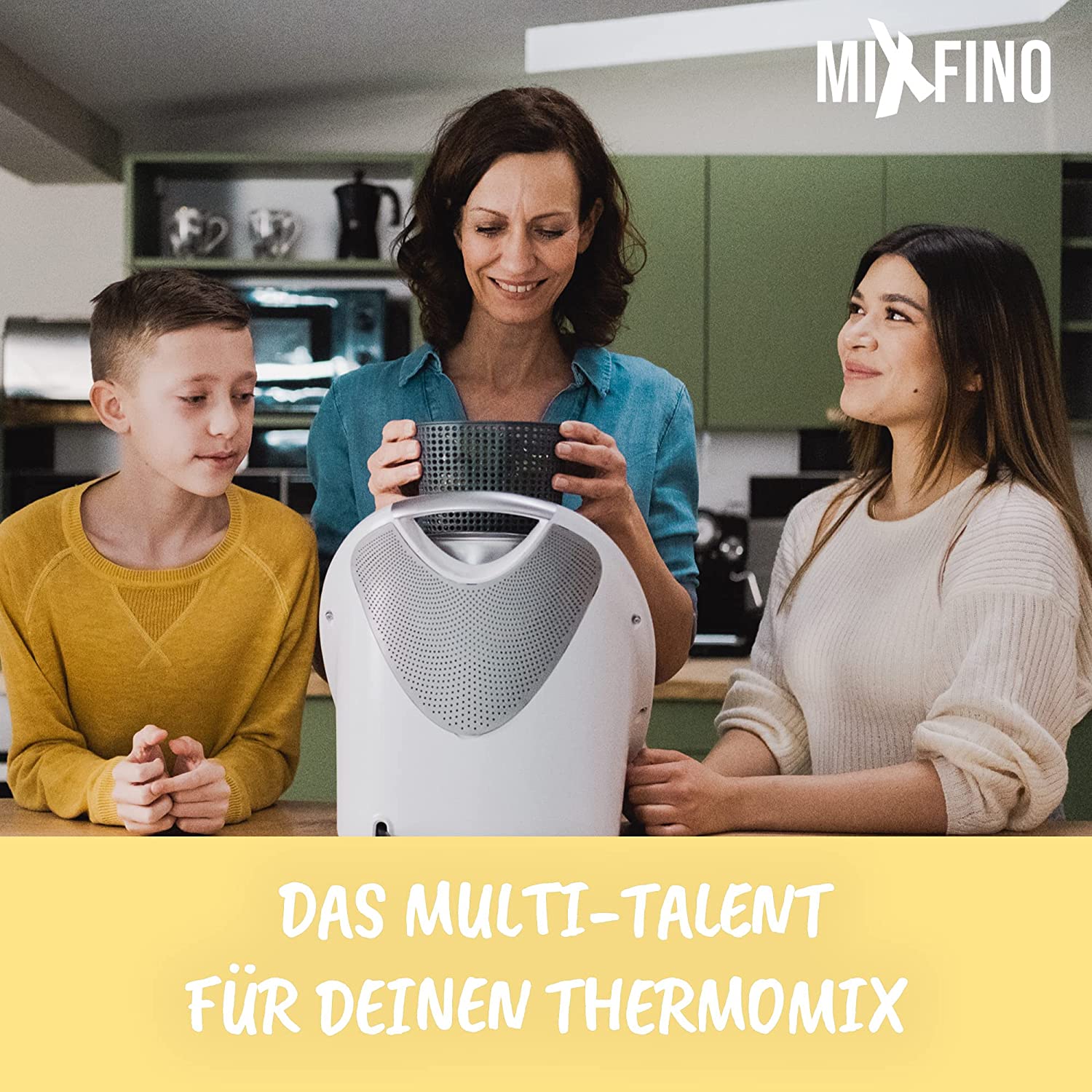MixFino Salatschleuder für Thermomix TM5 und TM6